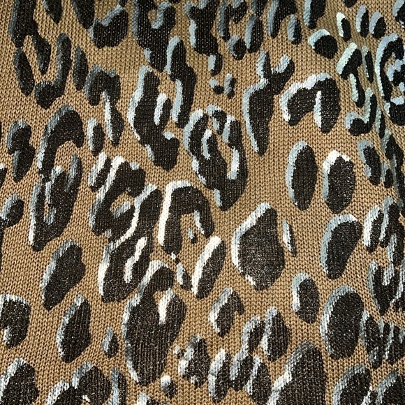 MuMu Mellow Animal Print Sweater M - Picture 3 of 6
